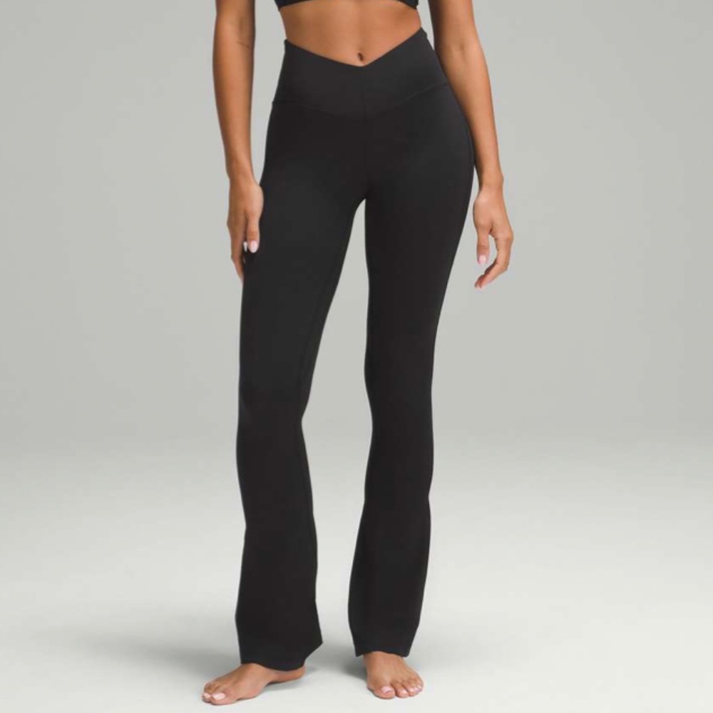 V-Waist Flared Pant